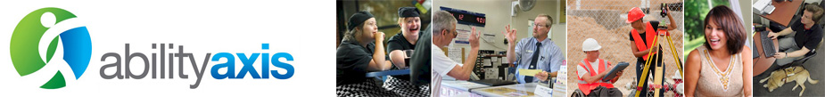 Banner for Ability Axis Employment Expo